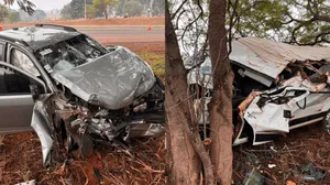 Motorista morre e outro fica ferido após acidente grave em Andradina