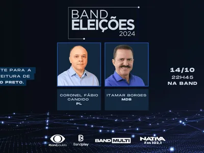 Band Paulista terá debate com formato inédito em Rio Preto