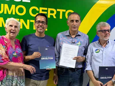 Dr. Elton (União) anuncia apoio a candidato à prefeitura Eduardo Cury (PL)