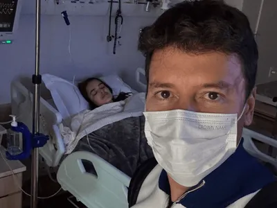 Rodrigo Faro tranquiliza fãs após cirurgia da esposa: "Primeira batalha vencida"