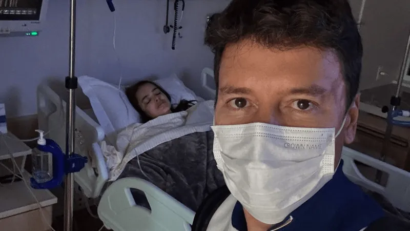 Rodrigo Faro tranquiliza fãs após cirurgia da esposa: "Primeira batalha vencida"