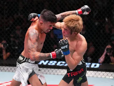 Em luta emocionante, Brandon Royval acaba com invencibilidade de japonês no UFC Vegas 98