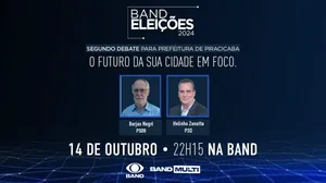 Band realiza debate entre candidatos à Prefeitura de Piracicaba nesta segunda (14)