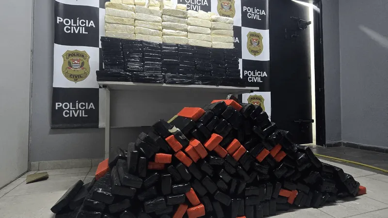 Polícia localiza mais de 651 kg de drogas dentro de caminhão em Campinas