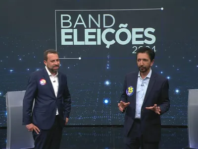 Veja como foi o debate na Band entre Ricardo Nunes e Guilherme Boulos para a prefeitura de SP