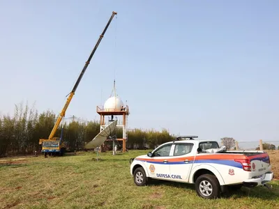 Radar de R$ 4,4 milhões que detecta eventos meteorológicos extremos é instalado em Campinas