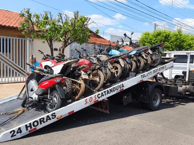 Polícia Militar apreende motocicletas com sinais de adulteração em Catanduva