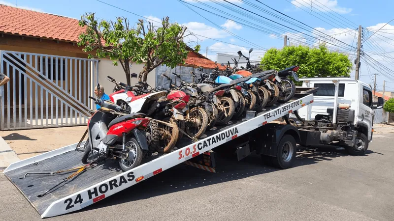 Polícia Militar apreende motocicletas com sinais de adulteração em Catanduva