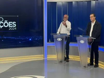 Debate na Band: Barjas Negri (PSDB) e Helinho Zanatta (PSD) discutem problemas de Piracicaba