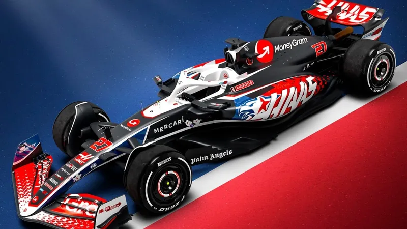 Haas apresenta visual especial para o Grande Prêmio dos Estados Unidos