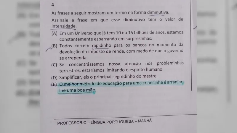 Questões para concurso público de Macaé são anuladas após denúncia de enunciado machista