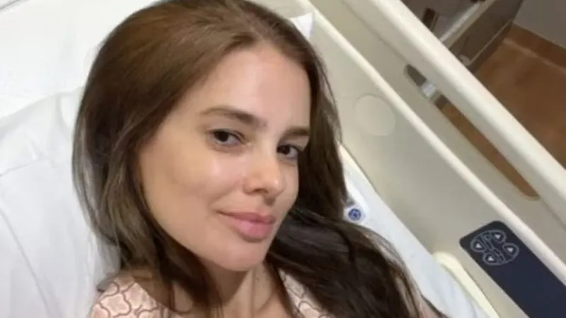 Vera Viel, esposa de Rodrigo Faro, fala sobre recuperação após cirurgia para retirar tumor raro