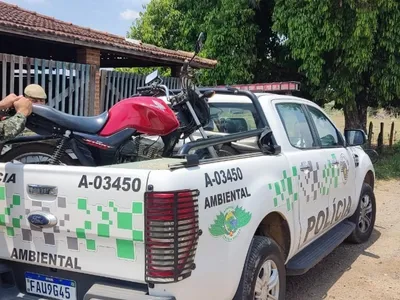 Polícia Militar Ambiental recupera motocicleta furtada em Lorena