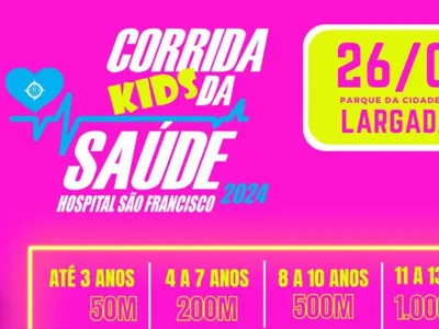 Tradicional corrida do Hospital São Francisco 2024 está chegando