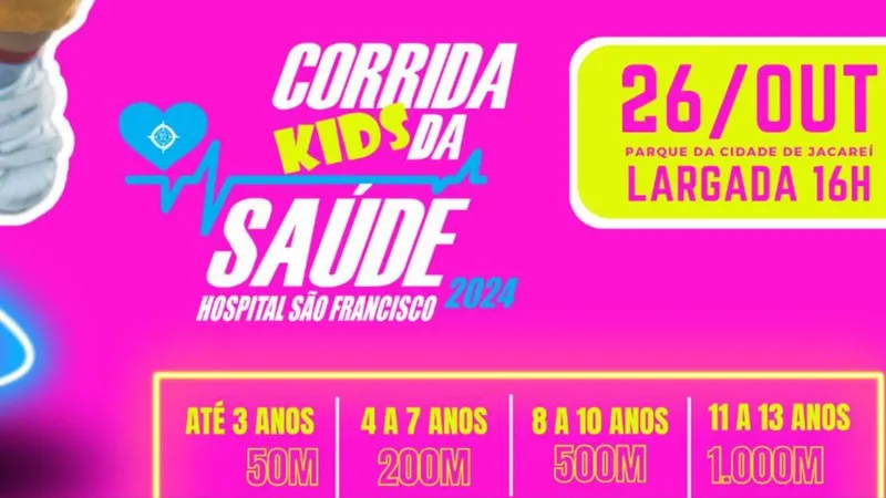 Tradicional corrida do Hospital São Francisco 2024 está chegando