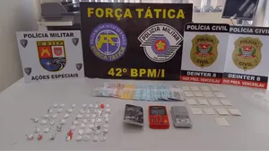 Jovem é preso com drogas e dinheiro em Presidente Venceslau