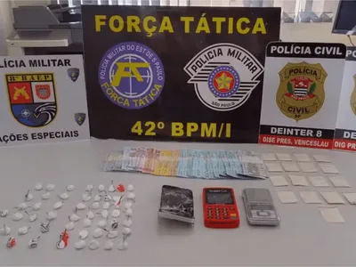 Jovem é preso com drogas e dinheiro em Presidente Venceslau