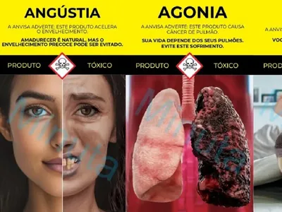 'Angústia', 'Agonia', 'morte': Anvisa apresenta novas imagens em embalagens de cigarros