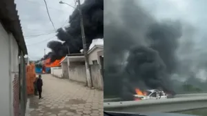 Guerra entre facções em Santa Catarina tem tiroteios, bloqueios de rodovias e veículos atacados