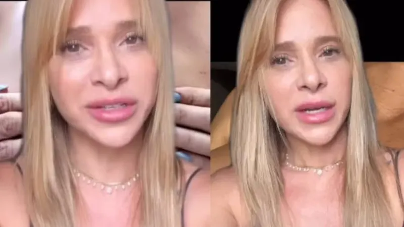 Dany Bananinha relata problema de saúde após complicações com silicone: "Dois enormes nódulos"