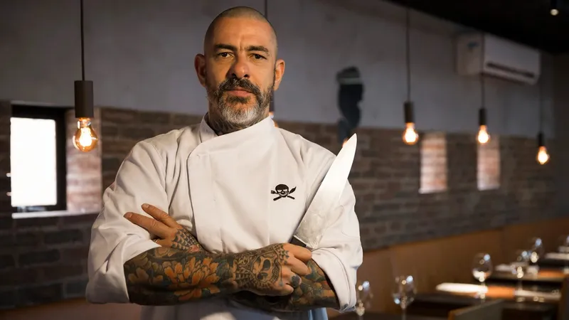 Henrique Fogaça: "Não existe glamour em ser chef de cozinha, o negócio é bruto"