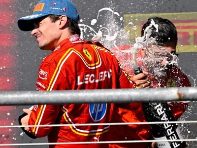 Leclerc domina e vence GP dos EUA com dobradinha da Ferrari