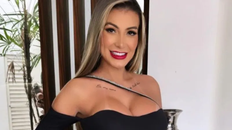 Andressa Urach explica por que terminou relacionamento com ator pornô