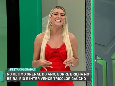 Renata Fan cutuca Renato Gaúcho após vitória do Inter: "Você não está fazendo nada"