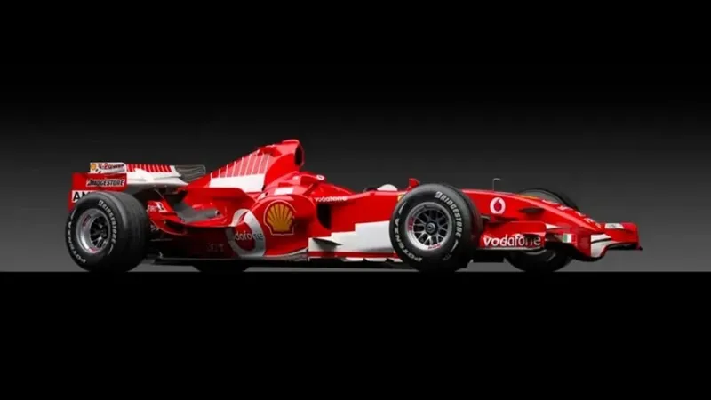 Carro da última temporada de Michael Schumacher com a Ferrari na F1 vai a leilão