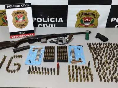 Armas e munições são apreendidas em Votuporanga