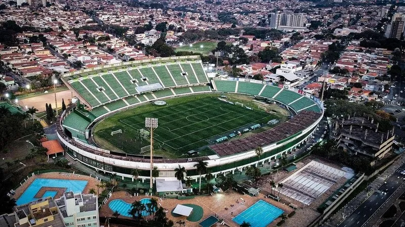 Após receber jogos da Série A e ser elogiado, estádio do Guarani aumenta capacidade