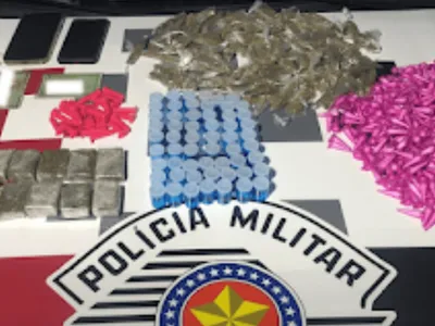 Polícia Militar apreende grande quantidade de drogas em Pindamonhangaba