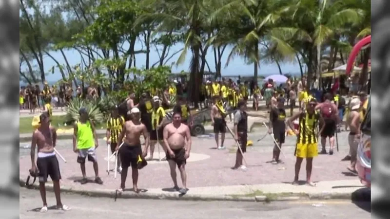 PM estuda aumentar efetivo no jogo do Botafogo após confusão envolvendo uruguaios no Recreio