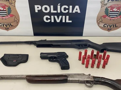 Homem é preso com armas e munições em Agudos