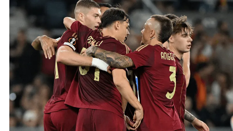 Roma vence o Dynamo de Kiev por 1 a 0 pela Liga Europa