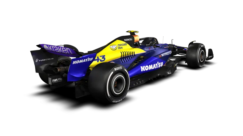 Williams terá visual especial amarelo para GPs do México e de São Paulo