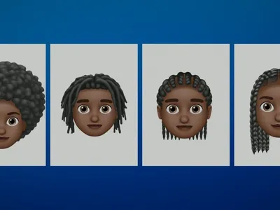 Jovens negros da Inglaterra criam primeiros emojis com cabelos afro