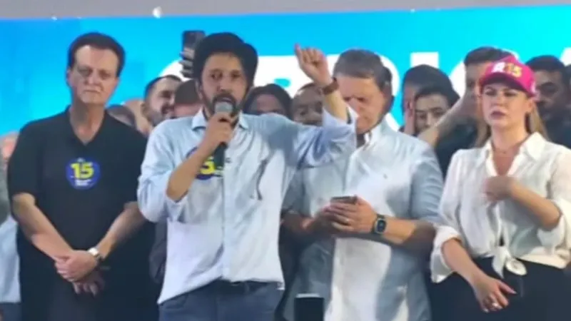 Ricardo Nunes (MDB) celebra reeleição em São Paulo: 'Equilíbrio venceu os extremismos'