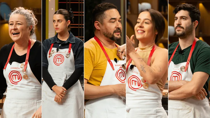 Qual é o sabor do top 5 do MasterChef 2024? Cozinheiros respondem