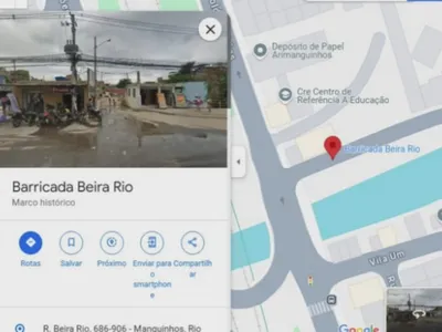 Barricadas do tráfico no RJ podem custar R$ 100 mil e aparecem no Google Maps