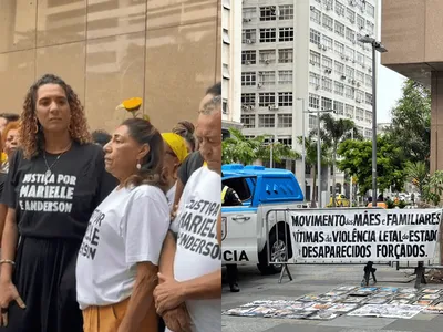 Caso Marielle: Manifestantes realizam ato pedindo respostas antes de julgamento dos réus