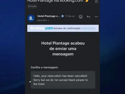 Artista brasileiro denuncia racismo de hotel na Holanda: 'Não aceitamos negros aqui'