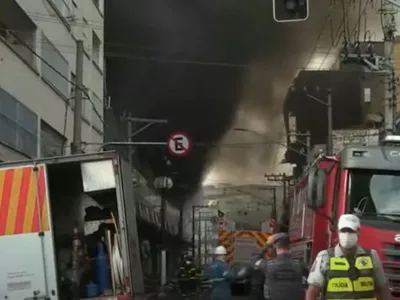 Shopping atingido por incêndio no Brás está no nome da esposa do 'Rei da 25 de Março'