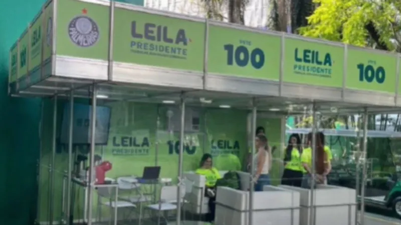 Neto detona Leila Pereira por campanha eleitoral no Allianz Parque: "Um absurdo!"