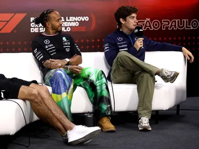 Em alta e no mercado, Colapinto recebe elogios de Hamilton e Verstappen