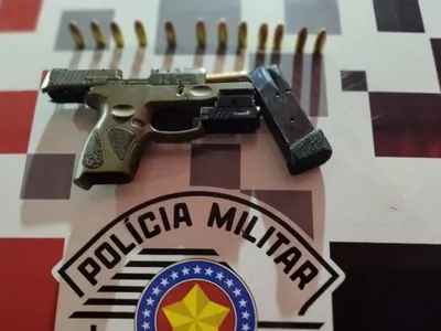 Polícia Militar apreende arma de fogo após desentendimento de casal em São José dos Campos