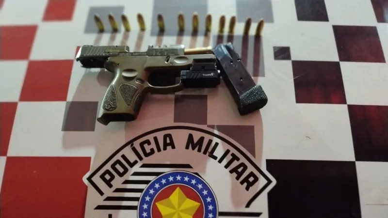 Polícia Militar apreende arma de fogo após desentendimento de casal em São José dos Campos