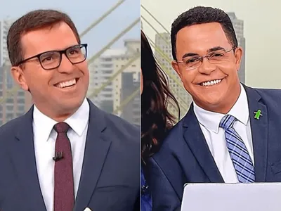 Rodrigo Bocardi e Marcelo Pereira viralizam com crise de riso ao vivo em jornal