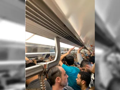 Sistema de sinalização do metrô fica instável por cerca de quatro horas