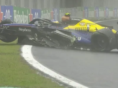 Colapinto bate e ocasiona bandeira vermelha no GP de São Paulo de F1